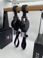 Anillas de Gimnasia Birch de Alta Resistencia, Ajustables, para Ejercicios de Gimnasia en Casa, Anillas de Ejercicio con Estampado para Dominadas