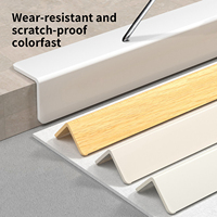Profilé d'angle en PVC moderne en forme de L |   Profilé Écologique et Durable pour la Protection des Murs et des Coins des Villas et Hôtels
