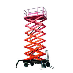 Plataforma Elevadora de Tijera Eléctrica Hidráulica Móvil para Torre de Gran Altura - Alta Capacidad para Uso Automotriz, Acero al Carbono, Mesa de 1500x750mm - Product Image 5