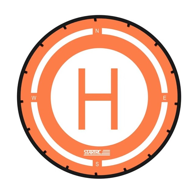 STARTRC Customized 110CM Landing Pad for DJI Drones Fast-fold Oxford Fabric Landing Mat Enterprise Drone Landing Pad