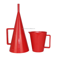 SHENXIAN 64-L0056 Vaso viscosímetro para líquido de perforación, embudo de plástico ABS de 946 ml, vaso Marsh de 152 mm, 1 año de garantía, OEM/ODM