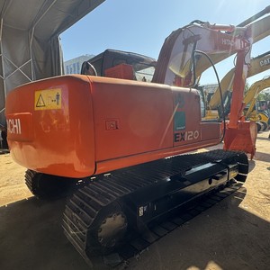 Exclusive Offer Used HITACHI EX120 Second Hand <b>Construction</b> 10 Ton Heavy <b>Machine</b> <b>Engineering</b> Digger with PLC Gearbox Pump China - Product Image 1