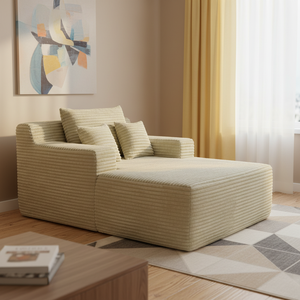 Divano Letto Modulare di Lusso in Tessuto Moderno Compresso Sottovuoto per <span class=keywords><strong>Soggiorno</strong></span> - Set Divani Arredamento Casa - Product Image 3