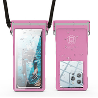 SHELLBOX Sports Design 50ft Pochette universelle pour téléphone portable étanche et antichoc avec cordon pour iPhone/Samsung/Google