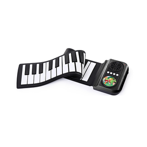 Piano numérique portable 37 touches en silicone pour enfants, pliable, électronique, jouet musical, vente en gros d'usine - Product Image 2