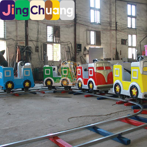 Nuevo Tren de Juguete JingChuang Square con Manivela, de Fibra de Vidrio y Metal, para Exportación de Fábrica - Product Image 3