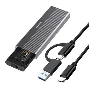 <span class=keywords><strong>M</strong></span>.<span class=keywords><strong>2</strong></span> nvssd خارجي محمول 10 bps USB3.1 USB إلى <span class=keywords><strong>M</strong></span>.<span class=keywords><strong>2</strong></span> PCi-E NVME SSD علبة حاوية من سبائك الألومنيوم - Product Image 1