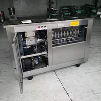Mini machine à pâte à pizza et à pâtisserie entièrement automatique motorisée haute capacité 3.0KW, personnalisée, diviseuse et arrondisseuse de pâte