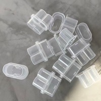 Boîte de rangement rectangulaire épaisse en PP pour poudre lyophilisée personnalisée 3ml/5ml/10ml/20ml, support pour flacon, bouteille Penlin, rangement en plastique