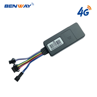 Mini Rastreador GPS 4G LTE Impermeable con Detección de Combustible, Alarmas SOS y de Vibración ACC, Geo-Cerca, Aplicación Android/PC para Bicicletas y Camiones