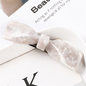 กิ๊บติดผมอะคริลิคอะซิเตททรงโบว์สำหรับผู้หญิงและเด็กผู้หญิง รุ่นใหม่ล่าสุดจากเกาหลี ปี 2022 ยอดนิยม - Product Image 5