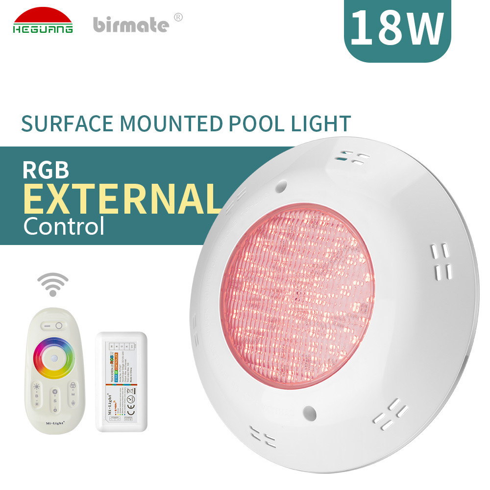 18W RGBW External Control Led Light Swimming Pool Lights Underwater