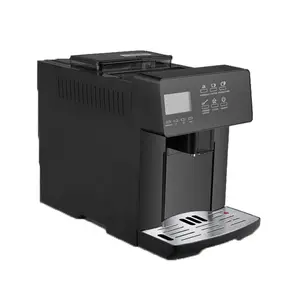 Caffitaly Machine à cappuccino latte expresso à écran intelligent à prise rapide Machine à café autonettoyante entièrement automatique
