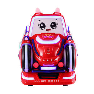 Venta al por mayor Kid Ride Speed <span class=keywords><strong>Rocker</strong></span> Racer Pink Cute <span class=keywords><strong>Kiddie</strong></span> Ride Arcade Simulador operado por monedas Máquina de carreras caliente para niños - Product Image 5