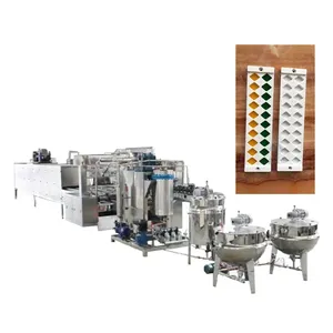 Ligne industrielle automatique de machine de sucette de bonbons d'ours gommeux de gelée de production avec le bon prix