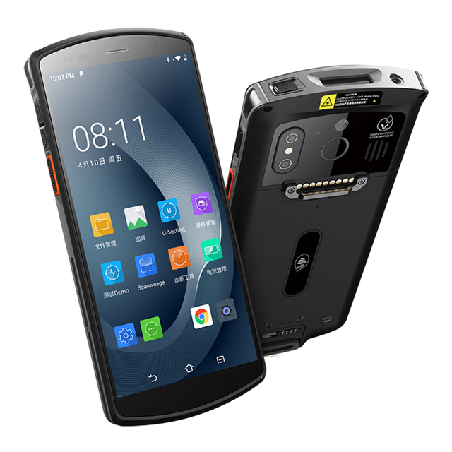IP67 Android 12 OS 4G LTE Android Handheld Barcode Scanner PDA with NFC GPS WIFI