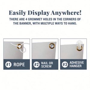 Pancarta de Graduación Personalizada Promocional, Impresión de Pancartas Publicitarias para Eventos y Fiestas, Accesorios de Exhibición, Pancarta de Vinilo PVC - Product Image 3