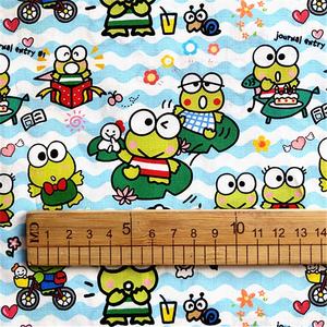 2022 più nuovo simpatico personaggio animale tessuto stampato 100% cotone pettinato originale abbigliamento per bambini trapuntatura cucito fai da te - Product Image 3