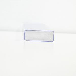 Striscia di dati di profilo di estrusione trasparente supermercato striscia di etichette in plastica PVC tubo quadrato rettangolare di scaffali per supermercati - Product Image 5