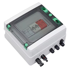 Dc500v 1 trong 1out năng lượng mặt trời hệ thống quang điện 1 chuỗi năng lượng mặt trời PV Combiner Box ABS + PC JUNCTION hộp phân phối - Product Image 4