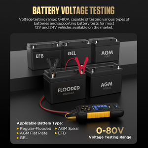 25 v dijital Bt960 lityum 12v 24v 48v pil iç direnci yük kapasitesi ile hücre analiz cihazı makinesi yazıcı - Product Image 5