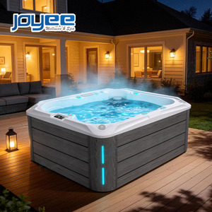 Jacuzzi extérieur JOYEE Gecko Ariestech pour 3 personnes, bain à remous économique pour jardin et hôtel, <span class=keywords><strong>spa</strong></span> OEM, usine chinoise - Product Image 1
