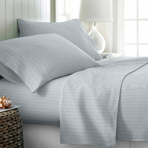 Ensemble de literie plat pour hôtel en microfibre taille double, 2 pièces, certifié OEKO-TEX, 1800TC, non toxique, couleur et logo personnalisables, Chine - Product Image 1