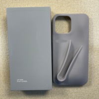 Funda de Lujo de Silicona Suave con Logotipo Personalizable para iPhone 16 Pro Max 15 Plus, Carcasa para Teléfono Estilo Brillo de Labios, Bolsa PC OPP