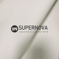 Feuilles de similicuir blanc Poly Pro gravables au laser UV de qualité supérieure avec support adhésif pour projets DIY personnalisés
