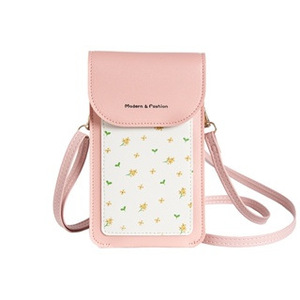 Borsa Impermeabile in PU per <span class=keywords><strong>Telefono</strong></span>, Unisex, <span class=keywords><strong>Porta</strong></span> Carte e Contanti, Tracolla, Portafoglio con Schermo Touch, Vendita all'Ingrosso - Product Image 3
