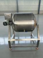 Machine à beurre industrielle en acier inoxydable 500L 1000L pour usine laitière, batteuse à beurre électrique automatique commerciale haute performance