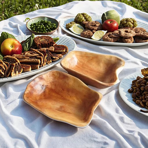 Guansen Wabi-Sabi Cuenco <span class=keywords><strong>de</strong></span> madera <span class=keywords><strong>de</strong></span> raíz <span class=keywords><strong>de</strong></span> cedro hecho a mano ecológico con patrón <span class=keywords><strong>de</strong></span> plantas - Product Image 1