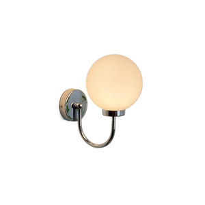 Bauhaus Style Spherical Glass <b>Wall</b> Lamp Led E27 Bulb Base For Corridor Bedroom Study <b>Bedside</b> Minimalist Nordic Modern <b>Lighting</b> - Product Image 5
