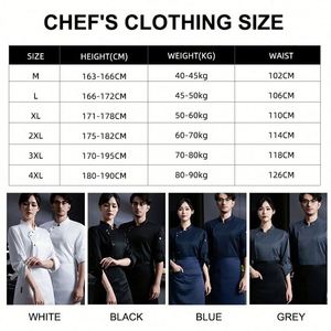 Uniforme de Cocina para Restaurante Subway, Chaqueta de Chef, Chaqueta de Chef Japonesa con Cuello en V, Diseño de Logotipo Personalizado para Cocina, Uniforme para Subcoks - Product Image 4