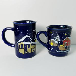 Taza de Cerámica Personalizada con Asa de 12 Oz, Diseño Navideño para Regalos, Hecha en Zibo - Product Image 4