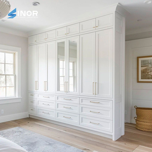 Armario de Almacenamiento Rústico de Madera Maciza, Independiente, de Gran Capacidad, con Acabado Impermeable, Ideal para Hogares de Estilo Campestre - Product Image 6