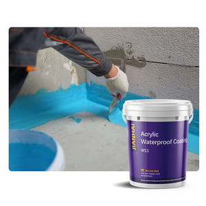 Pintura Acrílica para Techos a Base de Poliuretano, Pintura Acrílica de Alto Polímero para Techos de Cemento, Revestimiento Impermeable - Product Image 4