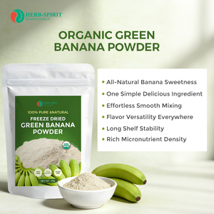 Personnalisez vos étiquettes OEM ODM Poudre de <span class=keywords><strong>banane</strong></span> verte séchée par pulvérisation Amidon résistant de qualité supérieure Poudre de <span class=keywords><strong>banane</strong></span> verte - Product Image 2