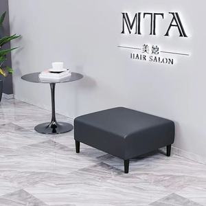 2026 New High Quality Commercial Full Leather Padded <b>Sofa</b> Chair Office Furniture Chair Reception Areas Room Waiting <b>Bench</b> Seat - Product Image 1