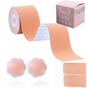 Nastro Adesivo Invisibile <span class=keywords><strong>per</strong></span> Reggiseno a Lunga Durata 5cm x 5m Impermeabile Riutilizzabile Supporto <span class=keywords><strong>Seno</strong></span> 2 Pezzi Senza Residui e Ipoallergenico Pronto <span class=keywords><strong>per</strong></span> Matrimoni/Eventi - Product Image 4