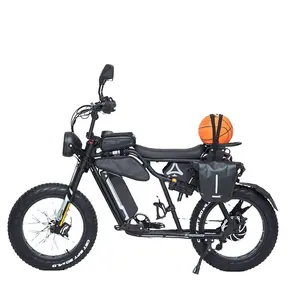 Antidumping bicicleta eléctrica de 20 pulgadas ciclomotor de montaña ebike 20 pulgadas bicicleta gruesa ciclomotor eléctrico