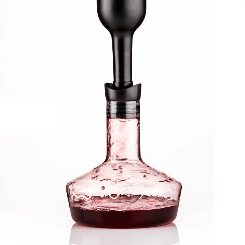 Garrafa De Armazenamento De Decanter De Vinho Tinto De Cristal Garrafa De Respiração De Vinho Com Rolha De Garrafa