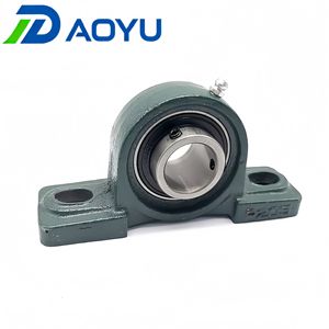 Palier à roulement à billes UCP205 en fonte, prix d'usine, haute précision, lubrifié à la graisse, charge lourde, faible bruit, logo personnalisé - Product Image 3