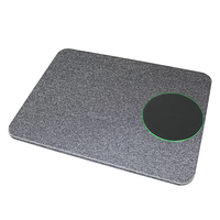 Oem personnalisé Surface dure en tissu PU Accessoires pour ordinateur portable Grande souris Ordinateur de bureau Tapis de souris en cuir