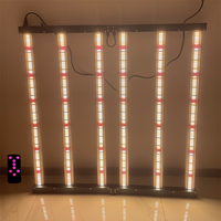 720W Aluminium LED-kweeklamp voor 6-balken bloeisysteem, dimbaar 0-10V, voor verticale binnenteelt