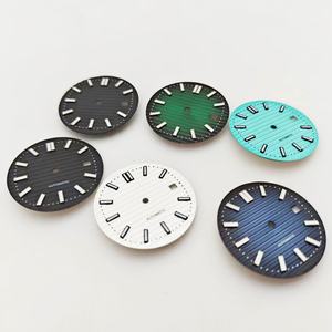 ชุดดัดแปลงหน้าปัดนาฬิกาแบบกำหนดเอง ขนาด 30.5 มม. ลายซันส์ พร้อมเรืองแสงสีเขียว เหมาะสำหรับกลไก 2813/8215/3804 - Product Image 2