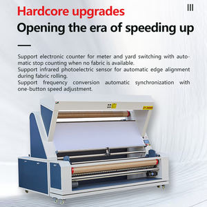 Presse à chaud automatique pour inspection de tissus de 2100 mm avec alignement automatique des bords et deux points de contrôle de tension pour l'entrée et la sortie - Product Image 5