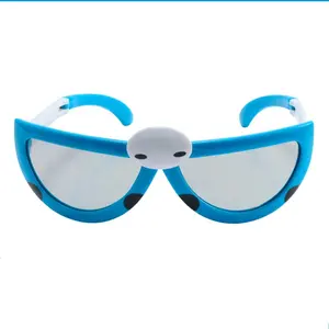 Kids Size Circular Polarized 3D Glasses For Professional Theater /Cinema