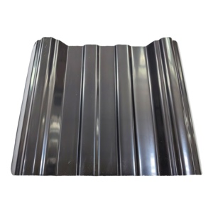 Fábrica forma de onda 1050mm tejas españolas corrugado UPVC hojas de techo Color estable ASA Teja De PVC Casa de resina sintética - Product Image 6
