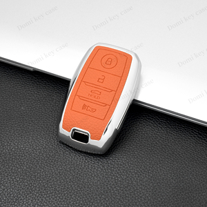 GZ domi เคสกุญแจรถยนต์หนัง TPU กันน้ำสำหรับ Kia K3กุญแจรถ2014 - Product Image 3